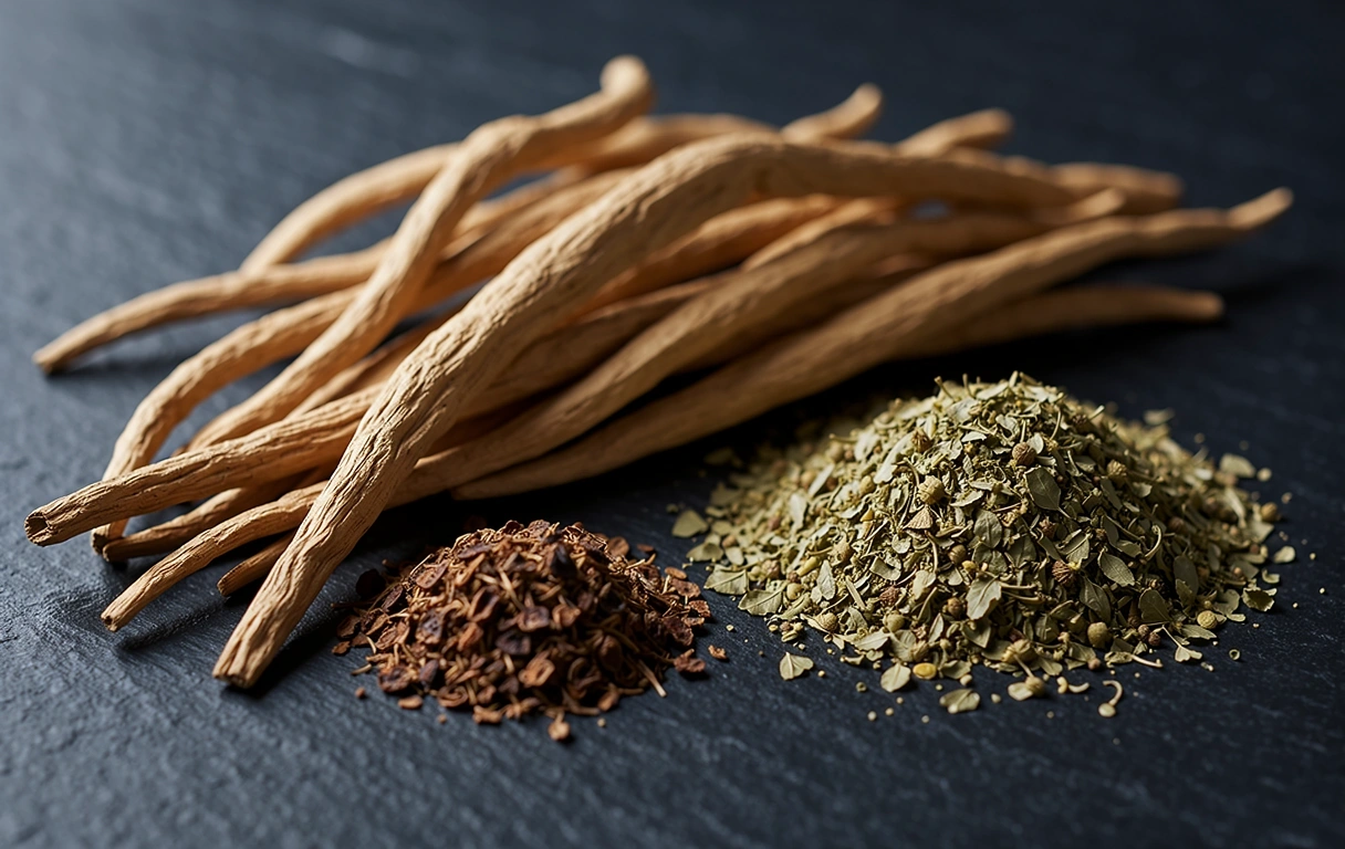 Natural botanical elements for men's wellness